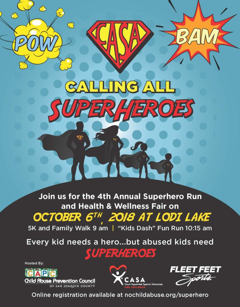 CASA Superhero Run 2018 Child Abuse Prevention Council