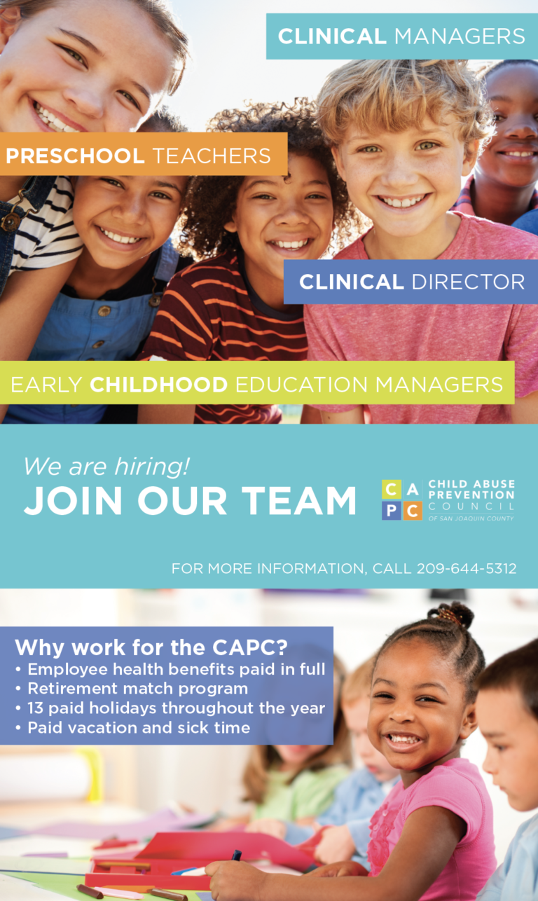 Now Hiring! - Child Abuse Prevention Council